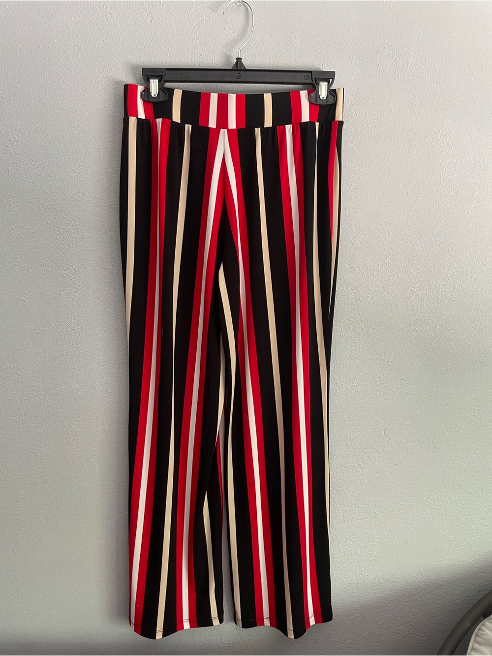 Alfani Striped Pull-On Wide Leg Pants PM EUC - Picture 3 of 5